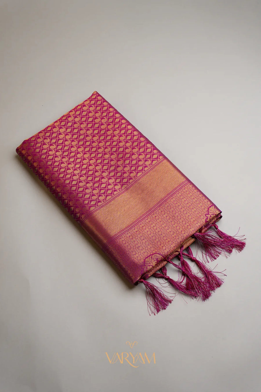 Veera Silk Purple Saree