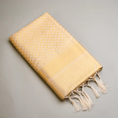 Veera Silk Cream Saree