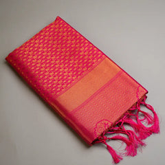 Veera Silk Pink Saree