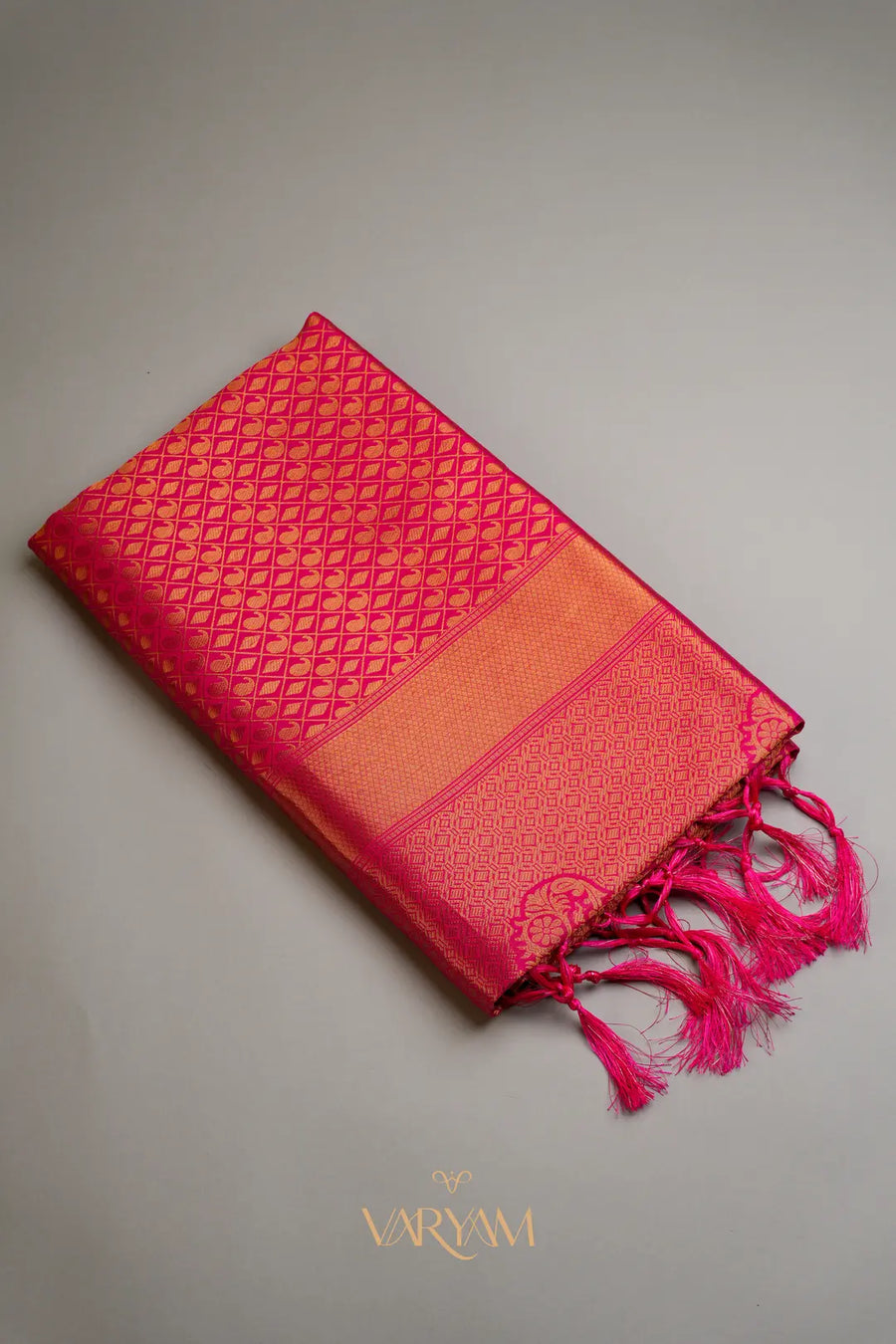 Veera Silk Pink Saree