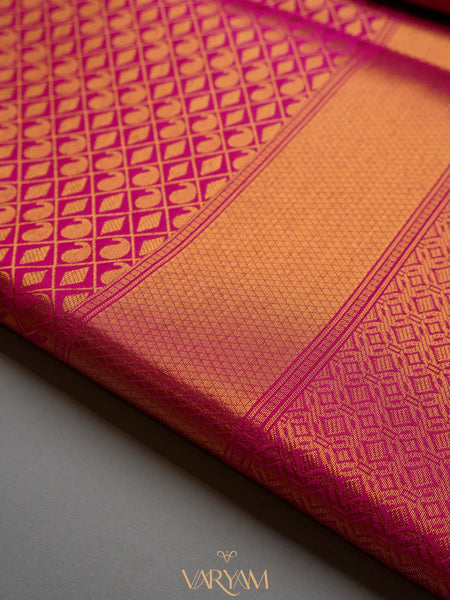 Veera Silk Pink Saree