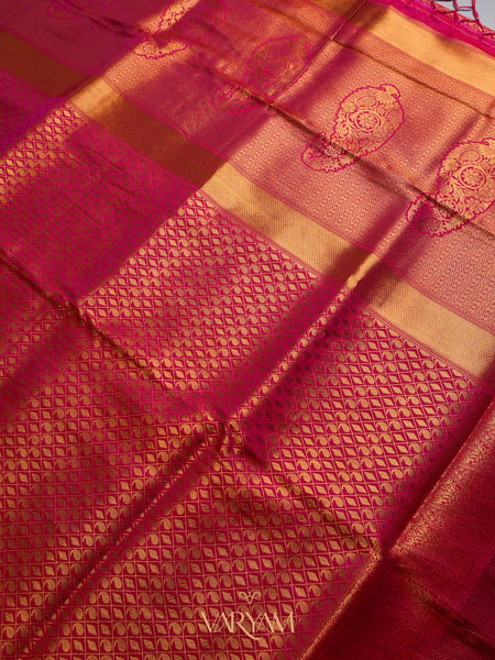 Veera Silk Red Saree