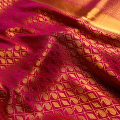 Veera Silk Red Saree
