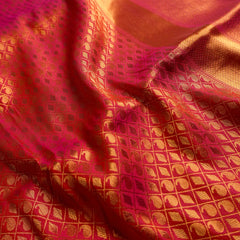 Veera Silk Orange Saree