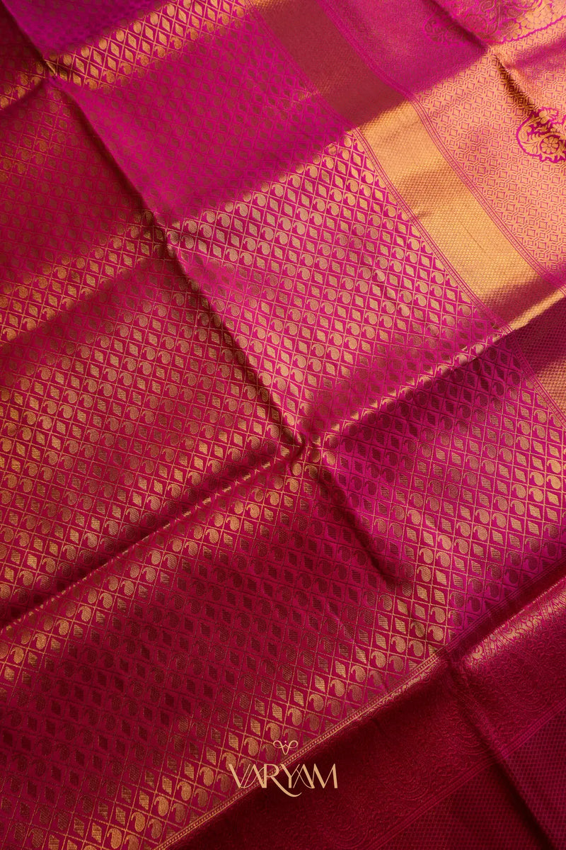Veera Silk Pink Saree