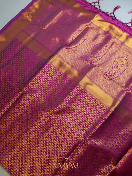 Veera Silk Purple Saree