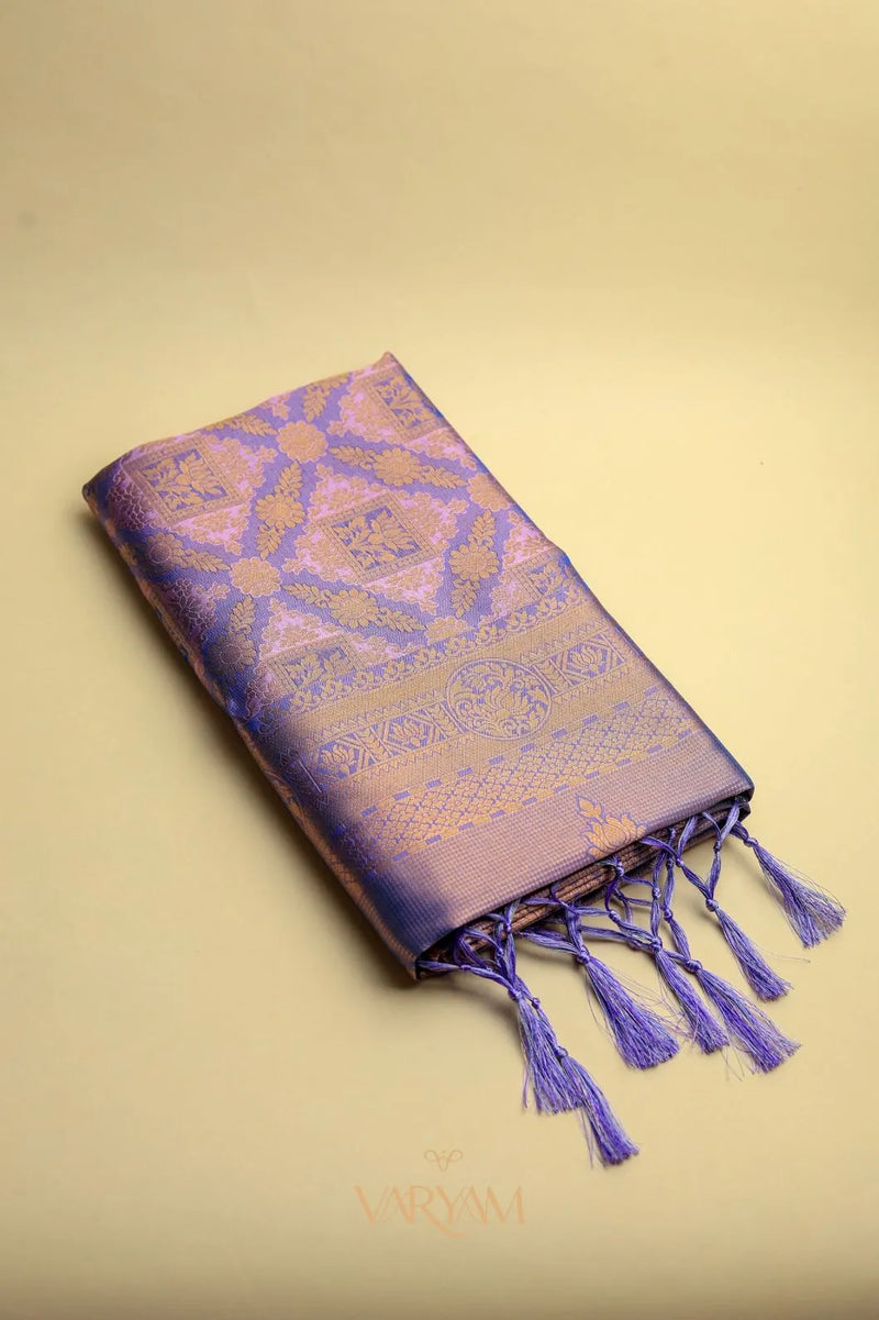 Amara Silk Light Purple Saree