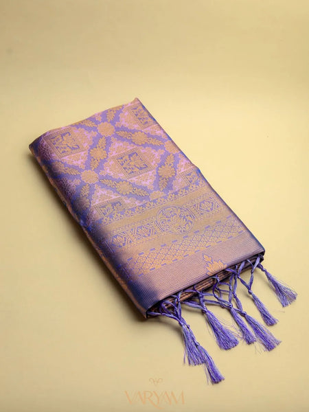 Amara Silk Light Purple Saree