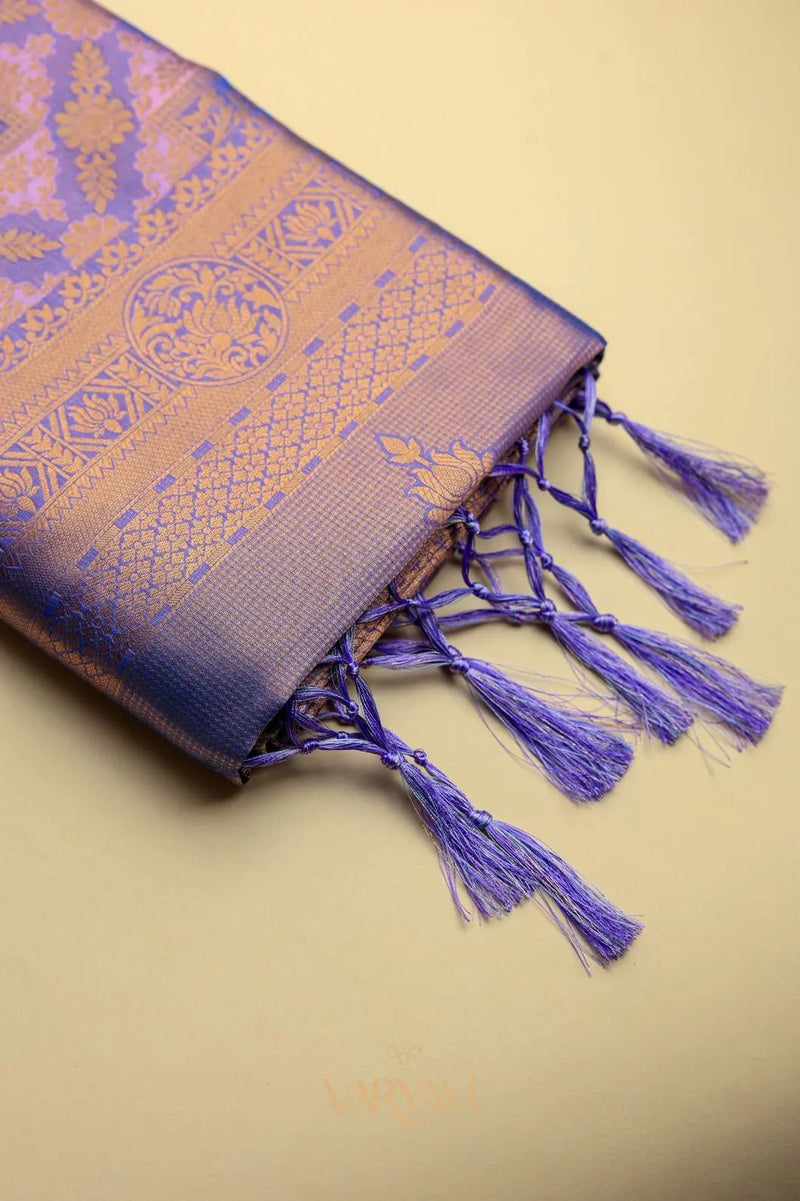 Amara Silk Light Purple Saree