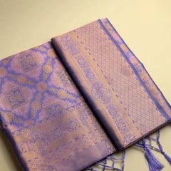 Amara Silk Light Purple Saree