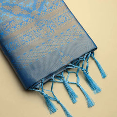 Amara Silk Blue Saree