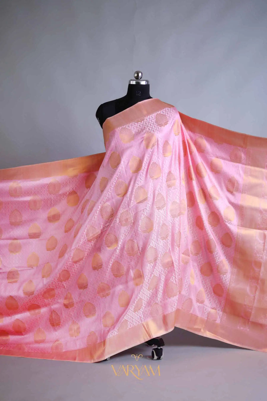 Zoya Silk Pink Saree