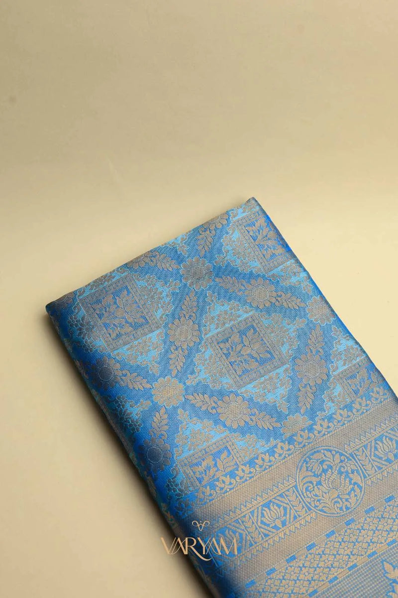 Amara Silk Blue Saree
