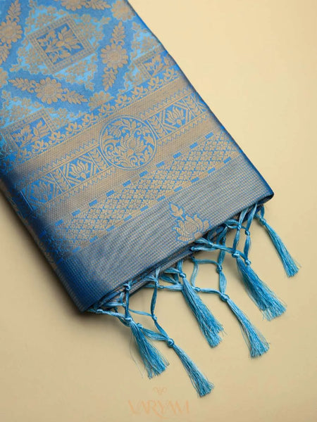 Amara Silk Blue Saree