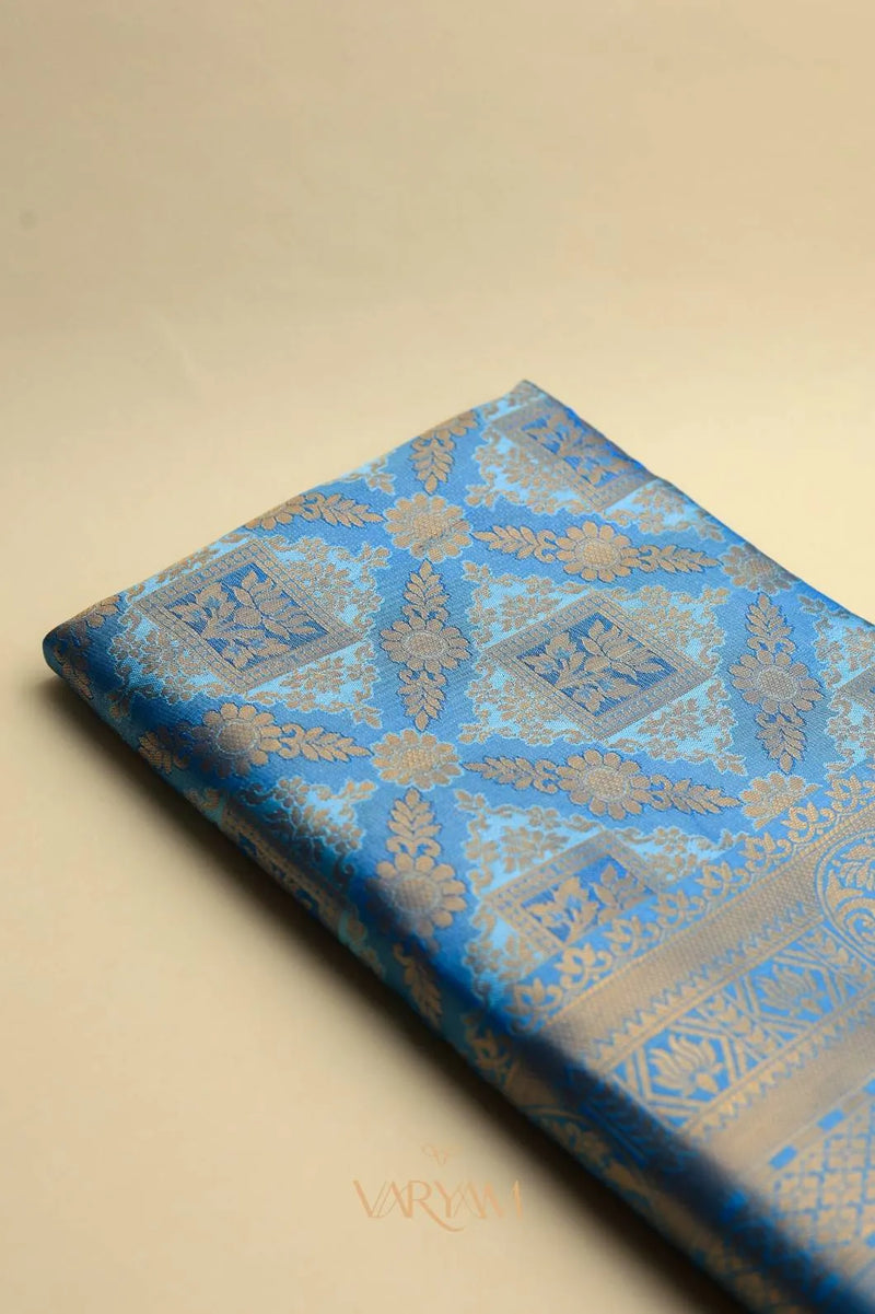 Amara Silk Blue Saree