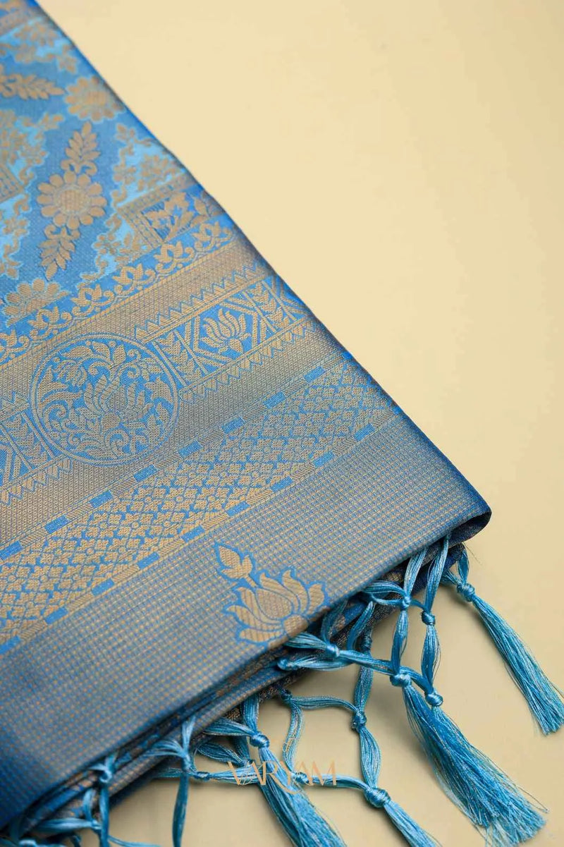 Amara Silk Blue Saree