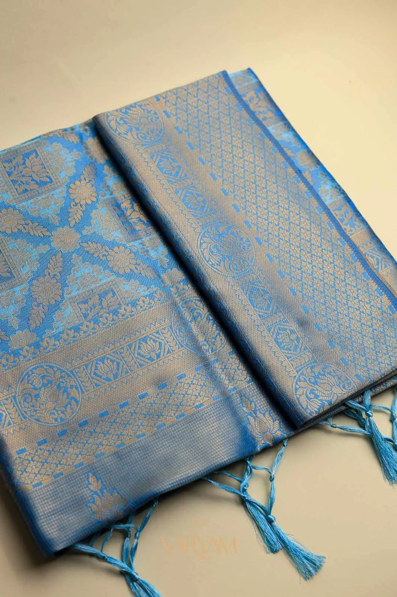 Amara Silk Blue Saree