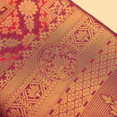 Amara Silk Maroon Saree