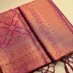 Amara Silk Maroon pink