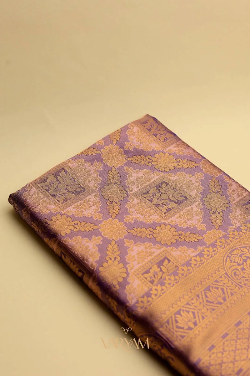Amara Silk Purple Saree