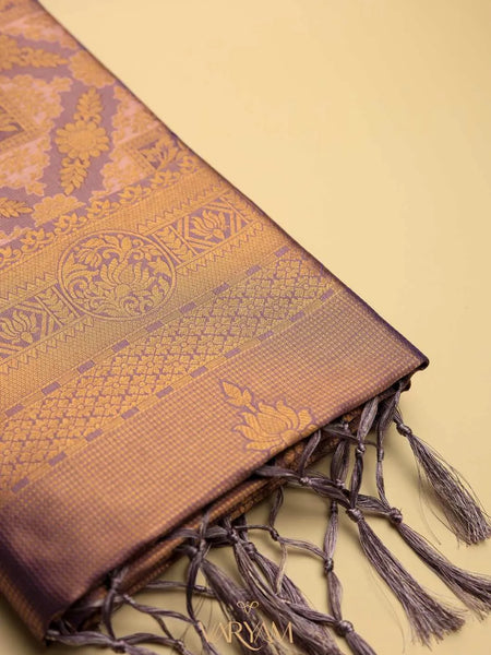Amara Silk Purple Saree