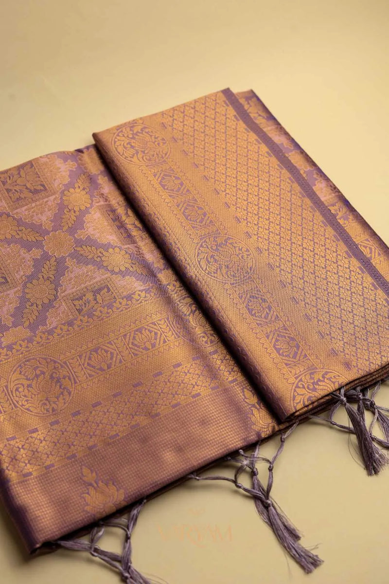 Amara Silk Purple Saree
