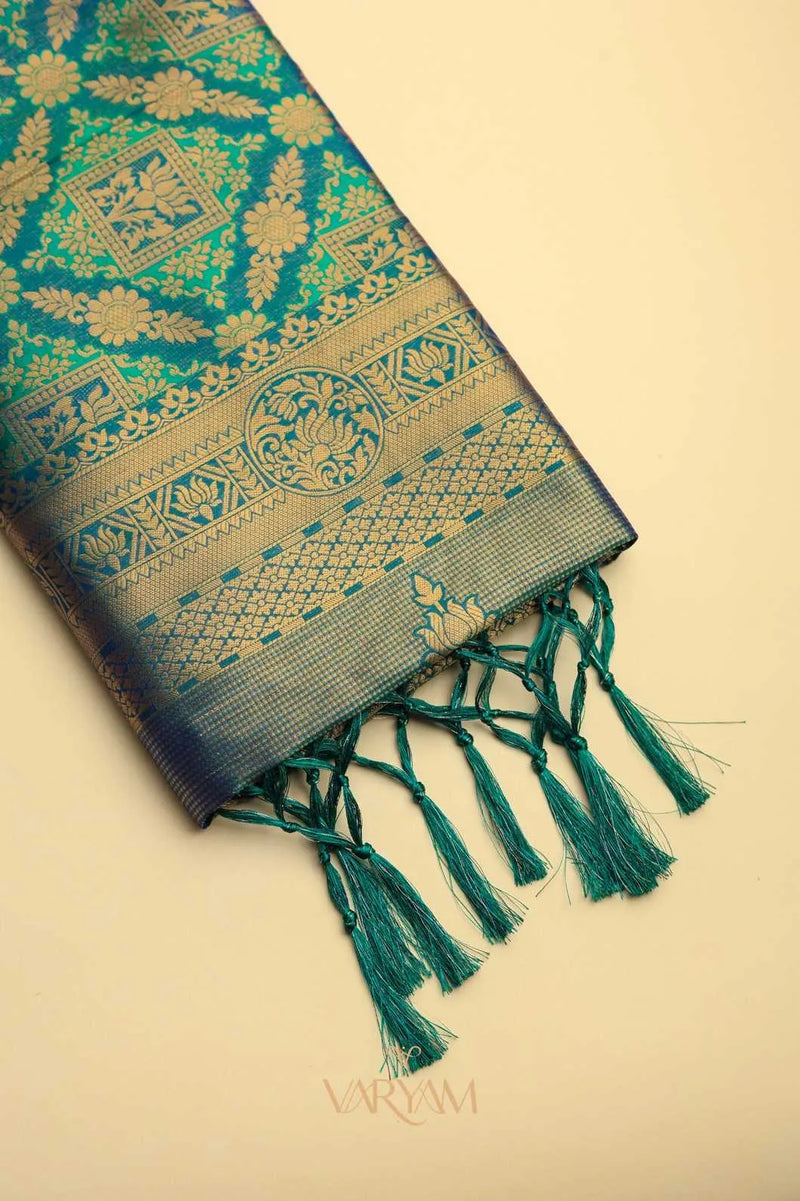 Amara Silk Green Saree