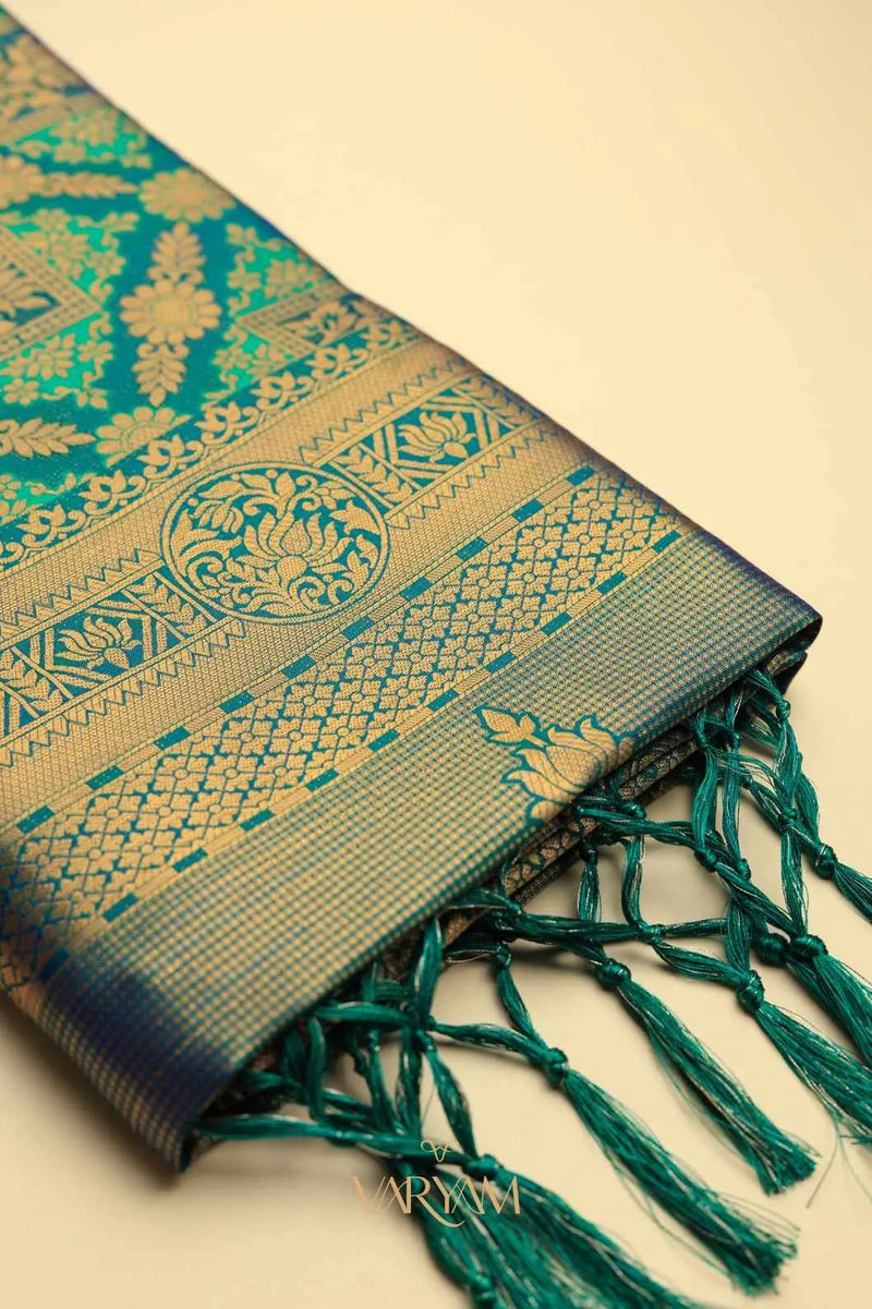 Amara Silk Green Saree