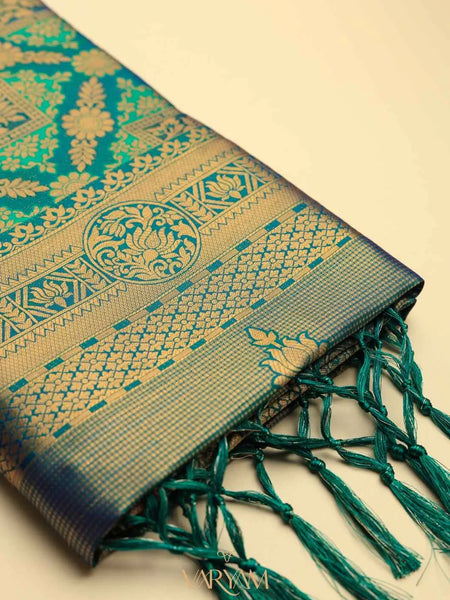Amara Silk Green Saree
