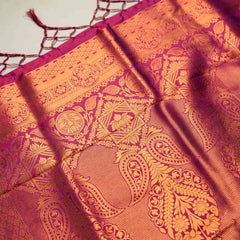 Amara Silk Maroon pink