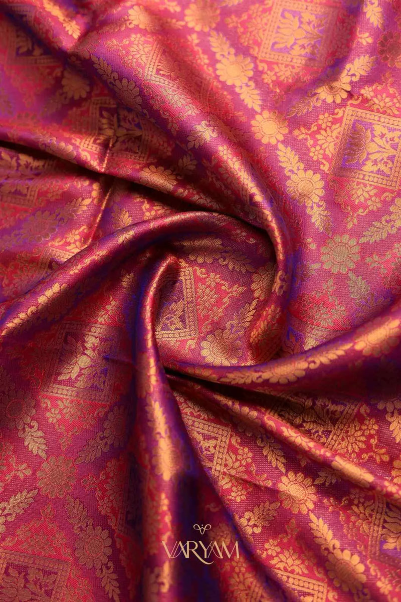 Amara Silk Maroon pink