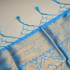 Amara Silk Blue Saree