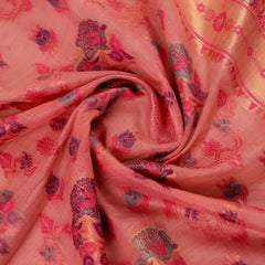 Mira Cotton Pink Saree