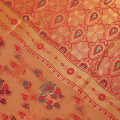 Mira Cotton Peach Saree