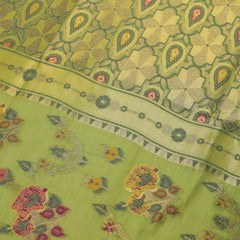 Mira Cotton Green Saree