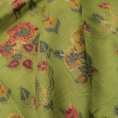 Mira Cotton Green Saree