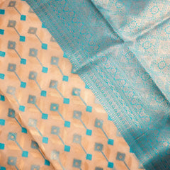 Kashmiri Handloom Blue Saree