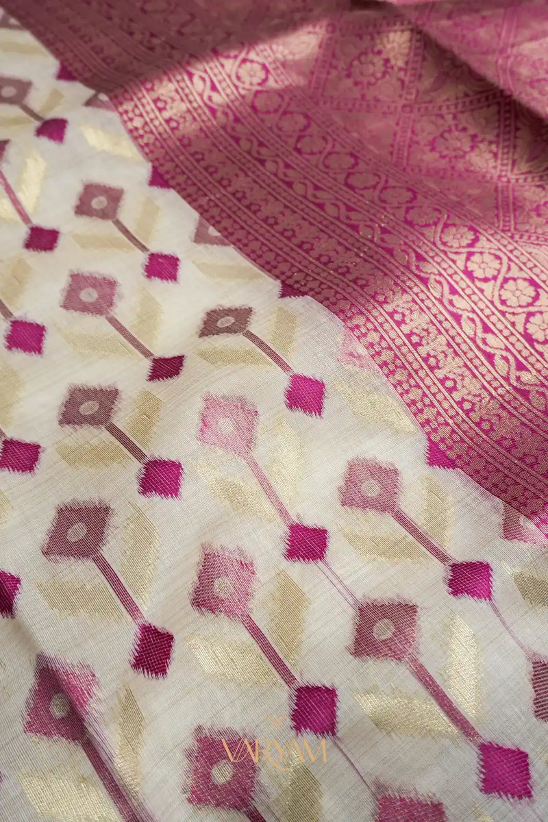 Kashmiri Handloom Rani Saree