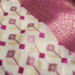 Kashmiri Handloom Rani Saree