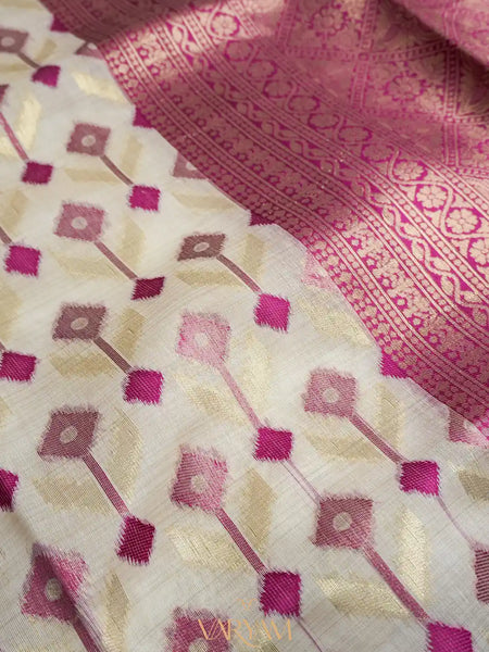 Kashmiri Handloom Rani Saree