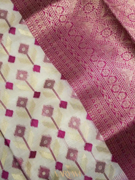Kashmiri Handloom Rani Saree
