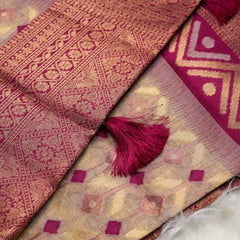 Kashmiri Handloom Rani Saree