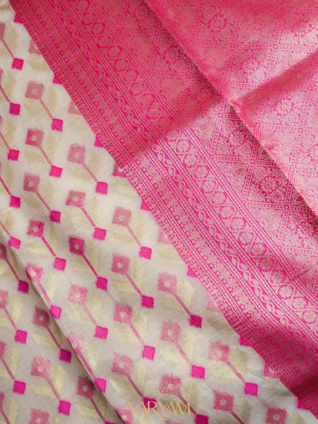 Kashmiri Handloom Pink Saree