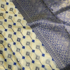 Kashmiri Handloom Violet Saree