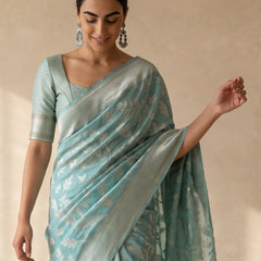 Mina Cotton Rama Saree