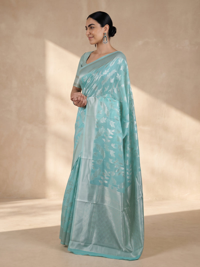 Mina Cotton Rama Saree