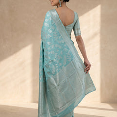 Mina Cotton Rama Saree