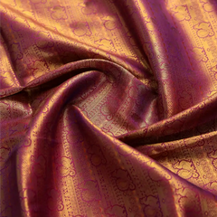 Swarna Silk Purple Gold Saree