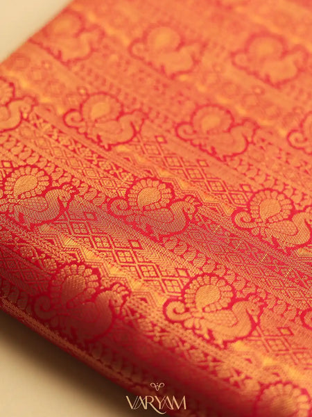Swarna Silk Rani Gold Saree