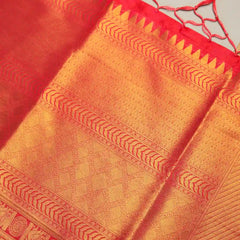 Swarna Silk Rani Gold Saree